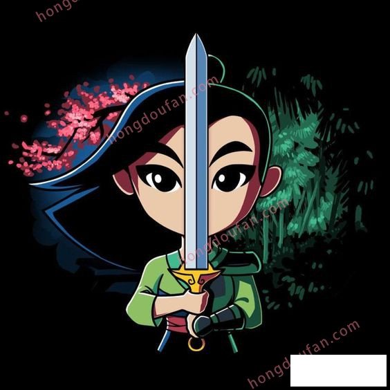 花木兰 迪士尼公主简笔画大全 简笔画 第8张-红豆饭小学生简笔画大全 花木兰 迪士尼公主简笔画大全 简笔画 第8张