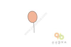 蝴蝶花的花骨朵简笔画