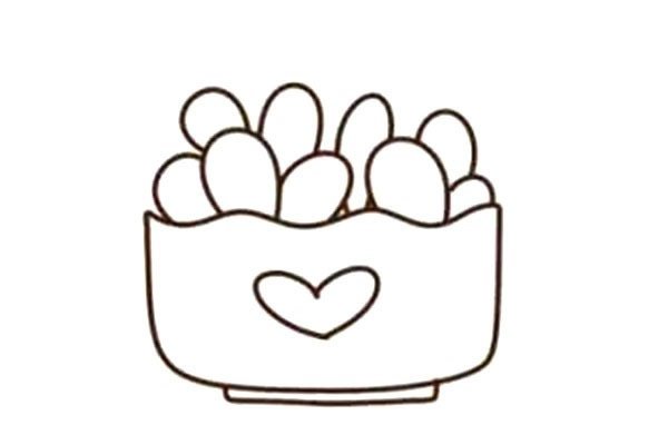 多肉植物简笔画