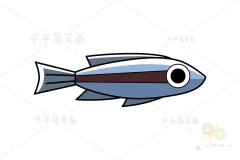 灯科鱼简笔画怎么画