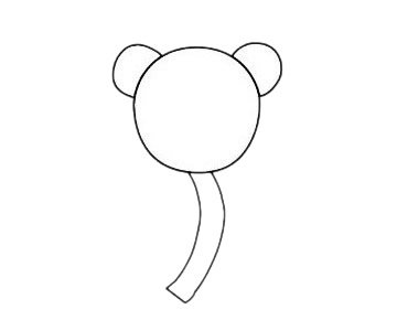 卷尺简笔画图片步骤三