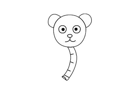 卷尺简笔画完成图