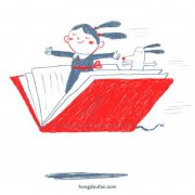 读书的快乐！读书简笔画大全！