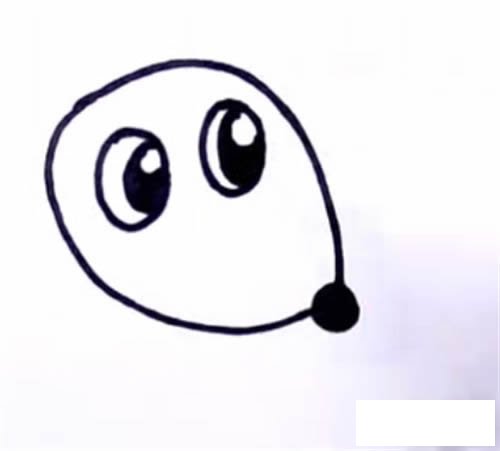 小老鼠怎么画简笔画