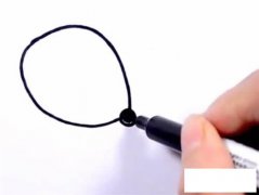 小老鼠吃蛋糕简笔画步骤图解