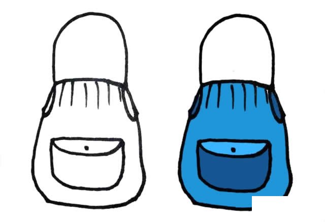 10款不同包包/女包简笔画素材大全