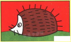 刺猬简笔画图片画法