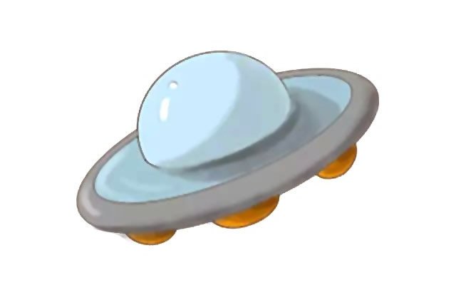 外星飞碟简笔画