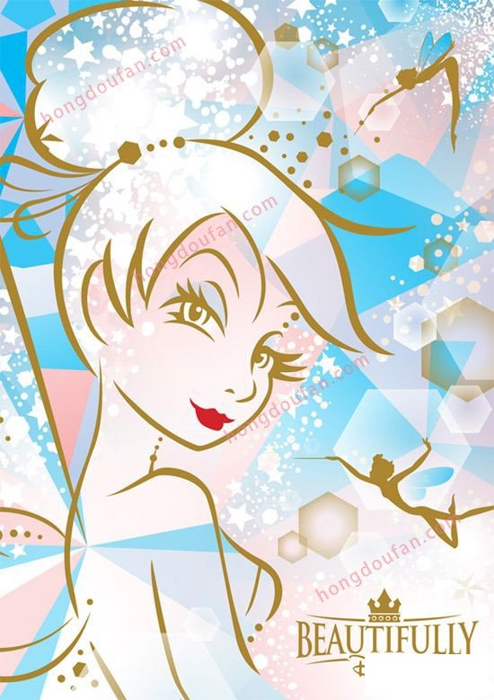 彼得班的小仙女 迪士尼公主简笔画大全 简笔画 第10张-红豆饭小学生简笔画大全 彼得班的小仙女 迪士尼公主简笔画大全 简笔画 第10张