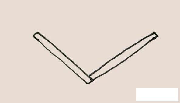 扇子简笔画步骤图