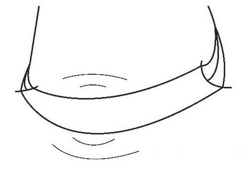 吊床简笔画图片