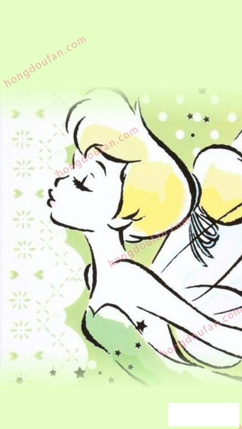 彼得班的小仙女 迪士尼公主简笔画大全 简笔画 第7张-红豆饭小学生简笔画大全 彼得班的小仙女 迪士尼公主简笔画大全 简笔画 第7张