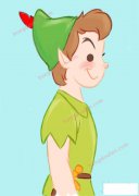 彼得潘 迪士尼卡通动画简笔画大全