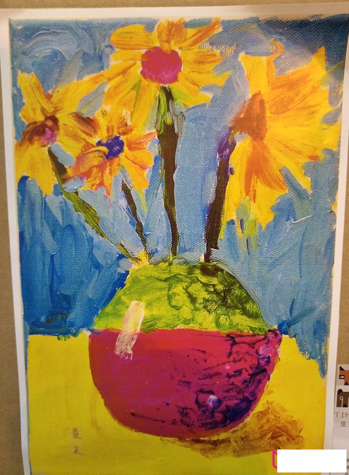 简单漂亮的儿童画大全，向日葵儿童画