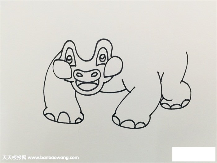 一笔一笔教我画甲龙