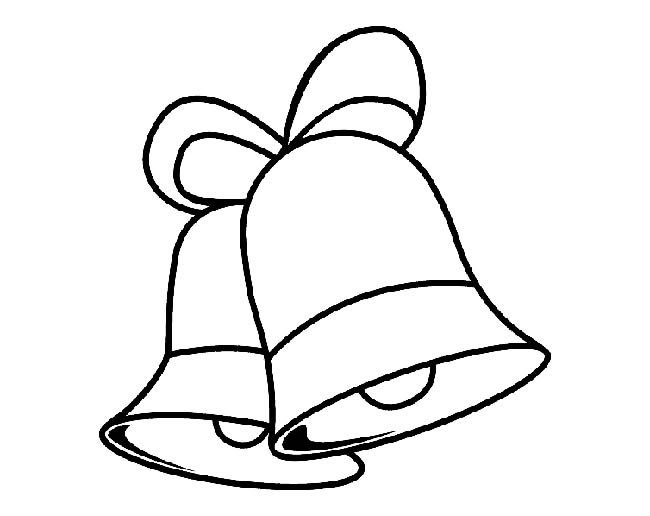 节日铃铛简笔画图片