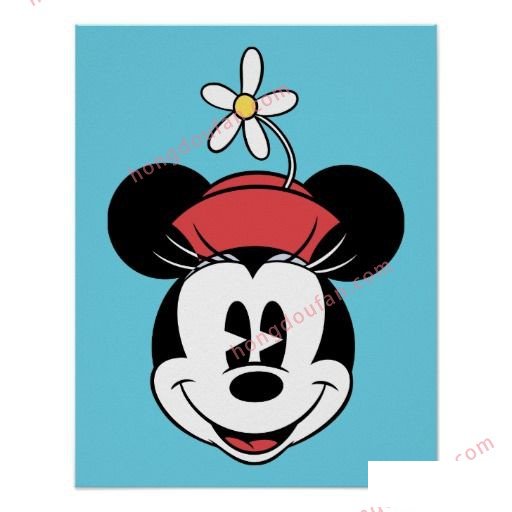 米妮 迪士尼简笔画大全 简笔画 第5张