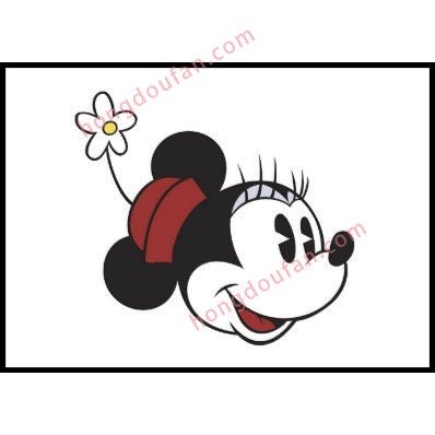 米妮 迪士尼简笔画大全 简笔画 第2张