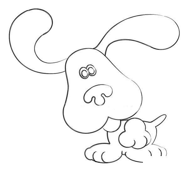 可爱小狗简笔画