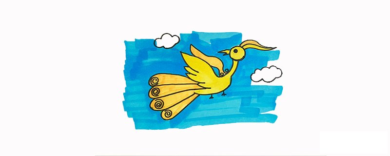 凤凰怎么画简单又漂亮