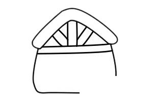 木屋简笔画图片