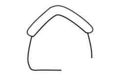 小木屋简笔画简单画法步骤图