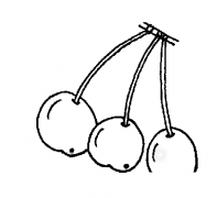 樱桃简笔画