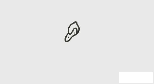 天鹅简笔画彩色画法步骤图片