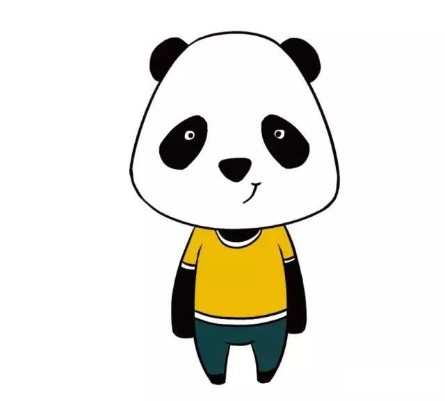 熊猫简笔画