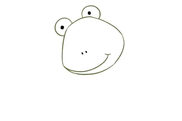 青蛙简笔画