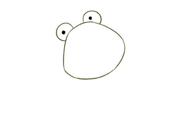 青蛙简笔画
