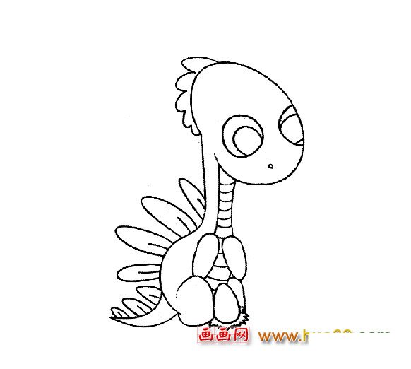 恐龙宝宝【简笔画】5