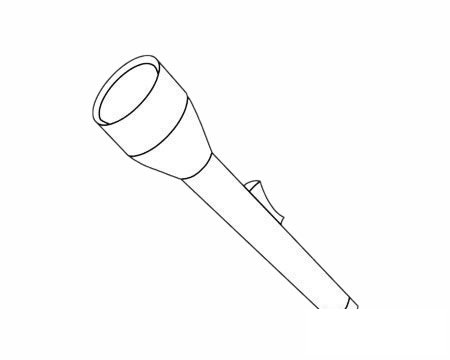 手电筒简笔画图片大全作品一