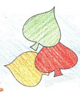 叶子简笔画怎么画