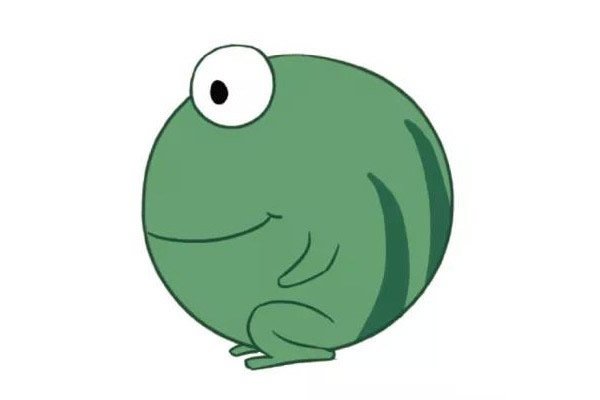 卡通青蛙简笔画图片1
