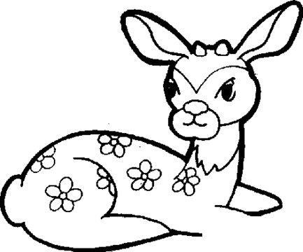 简笔画可爱的梅花鹿的具体画法步骤图片教程