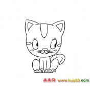 动物简笔画【小猫】4