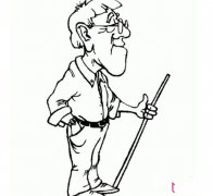 教师节简笔画，老师您辛苦了