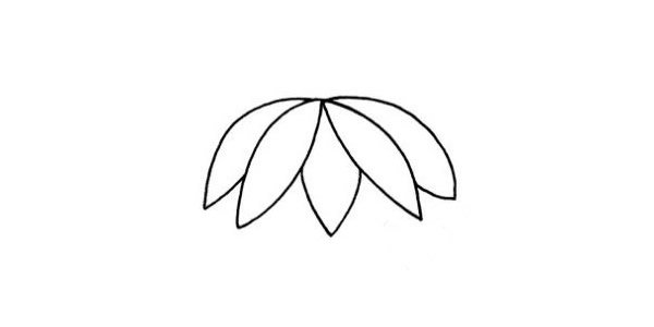 雨伞简笔画步骤图解