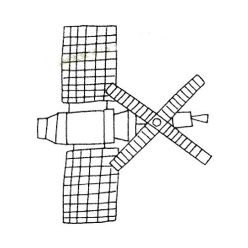 卫星简笔画大全