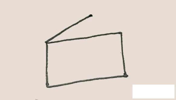 奶酪简笔画的画法步骤图