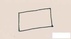 奶酪简笔画的画法步骤图解教程