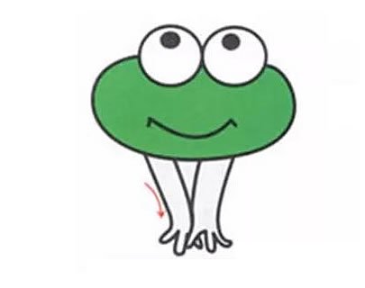 青蛙简笔画的画法