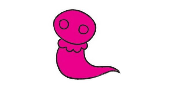 蜗牛简笔画图片