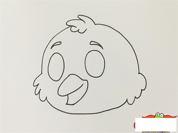 可爱卡通小鸟简笔画