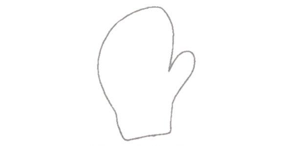 手套简笔画图片