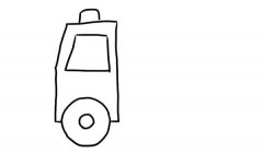 简单的消防车画法步骤图解教程