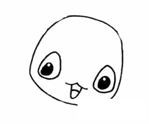 懒猴简笔画图片