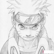 火影忍者人物简笔画图片