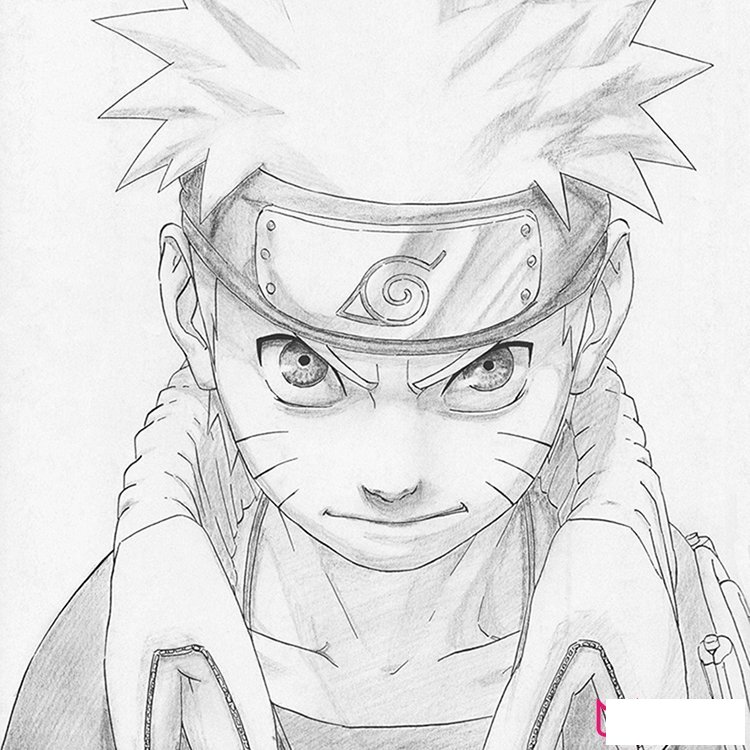 火影忍者人物简笔画图片